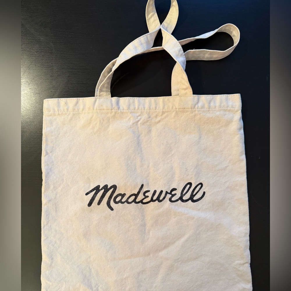 MADEWELL bandana print cotton canvas tote. - Picture 3 of 4